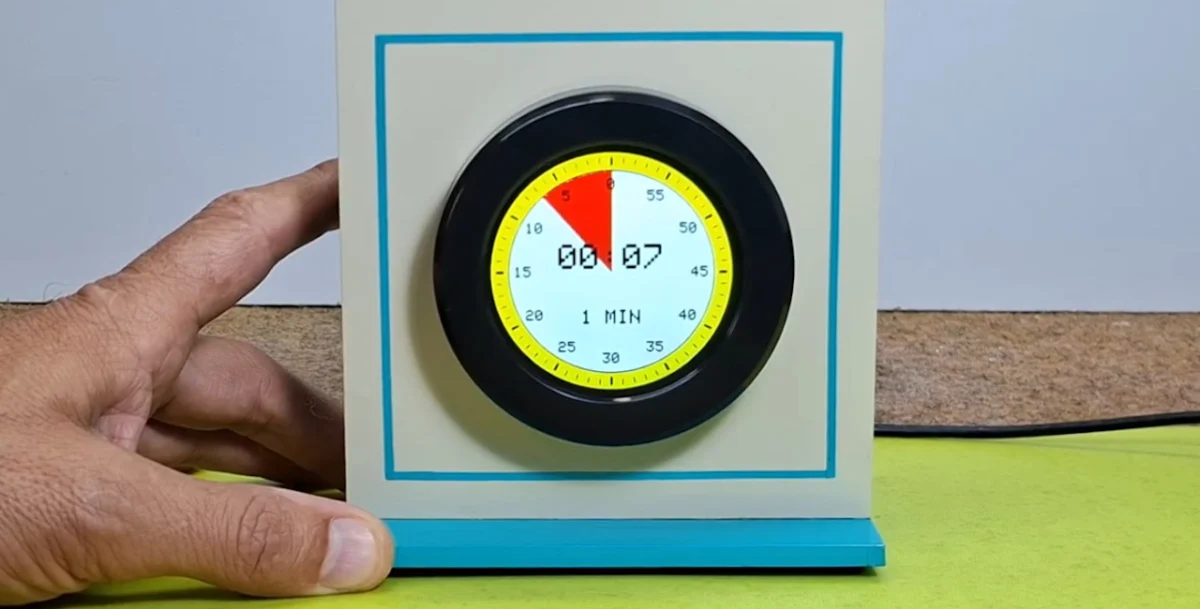 The Evolution of the Kitchen Timer: How the ESP32-S3 Rotary Display is Redefining Desktop Utility